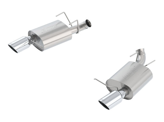 Borla 13-14 Mustang GT/Boss 302 5.0L V8 RWD Single Split Rr Exit S-Type Exhaust (rear section only) - Racecraft Industries