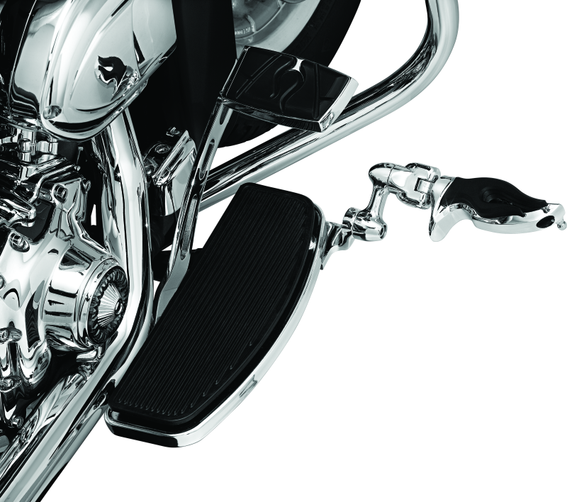 Kuryakyn Flamin Peg With Male Mount Adapter Chrome - Racecraft Industries