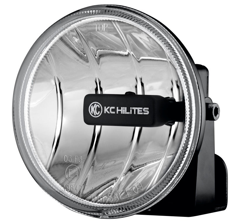 KC HiLiTES 4in. Gravity G4 LED Light 10w SAE/ECE Clear Fog Beam (Single) - Racecraft Industries
