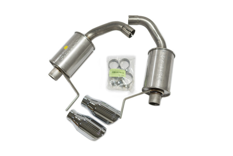 Roush 2015-2024 Ford Mustang 3.7L/2.3L V6/I4 Exhaust Kit w/ Round Tips - Racecraft Industries