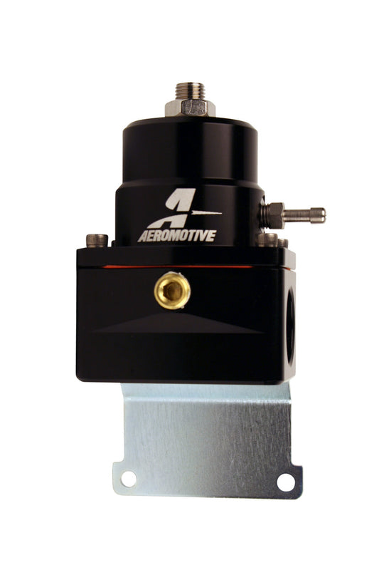 Aeromotive Adjustable EFI Regulator (2) -10 Inlet/-6 Return - Black - Racecraft Industries