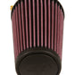 K&N Filter Universal Rubber Filter 3 1/2 inch Flange 4 5/8 inch Base 3 1/2 inch Top 7 inch Height - Racecraft Industries