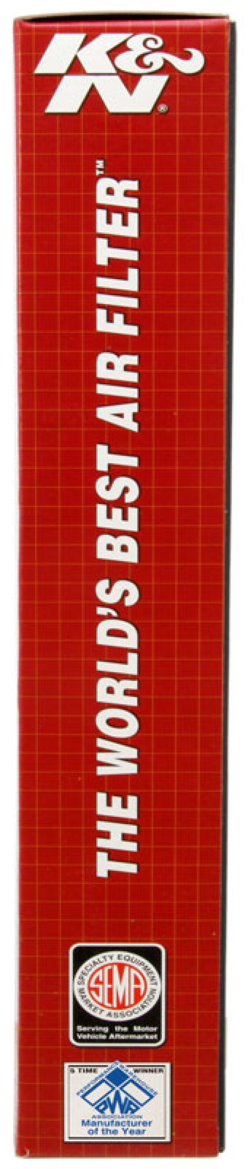 K&N Custom Oval Air Filter 7.75in OW X 14.625in OL x 2in H - Racecraft Industries