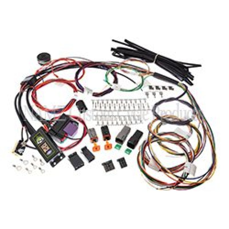NAMZ Complete Bike Harness w/Starter Relay & 3-Circuits & Self Canceling & Run/Brake/Turn Sig Module - Racecraft Industries