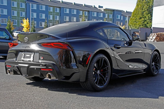 Perrin 2020 Toyota Supra Tow Hook Kit (Rear) - Black - Racecraft Industries