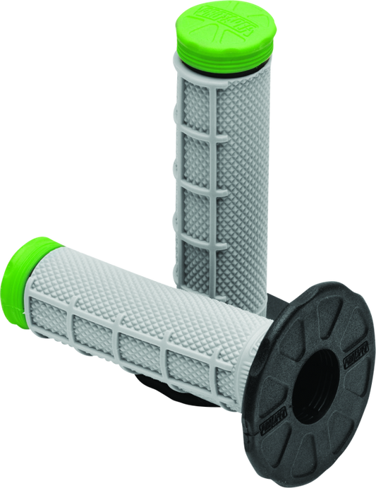 ProTaper Tri Density MX 1/2 Waffle Grips - Green - Racecraft Industries