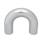 Vibrant 2.5in O.D. Universal Aluminum Tubing (180 degree Bend) - Polished - Racecraft Industries