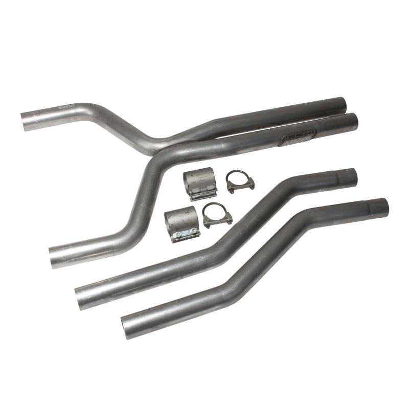 BBK 10-11 Camaro V6 High Flow After Cat X Pipe - 2-1/2 - Racecraft Industries