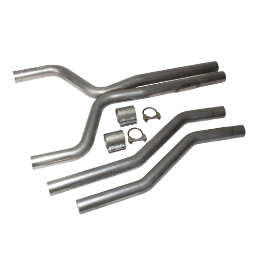 BBK 10-11 Camaro V6 High Flow After Cat X Pipe - 2-1/2 - Racecraft Industries