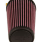 K&N Filter Universal Rubber Filter 3 1/2 inch Flange 4 5/8 inch Base 3 1/2 inch Top 7 inch Height - Racecraft Industries