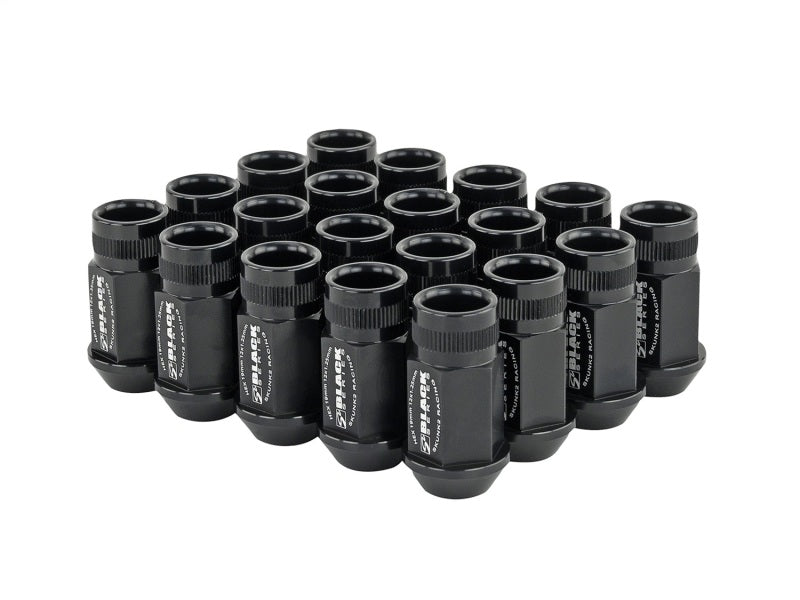 Skunk2 12x1.25 Forged Lug Nut - Black (Set of 20) - Racecraft Industries