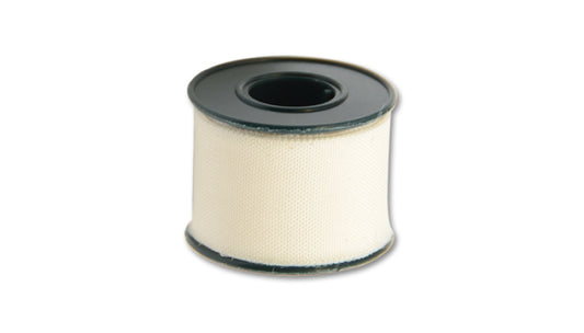 Vibrant 2 Meter (6-1/2 Feet) Roll of White Adhesive Clean Cut Tape - Racecraft Industries