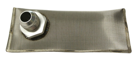 Fuelab In-Tank Fuel Sock Kit 100 Micron Stainless w/-10AN Adaptor Fitting for 4X4xx Series Pumps - Racecraft Industries