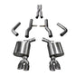 Corsa 2015-2023 Dodge Challenger Hellcat Dual Rear Exit Extreme Exhaust w/ 3.5in Polished Tips - Racecraft Industries