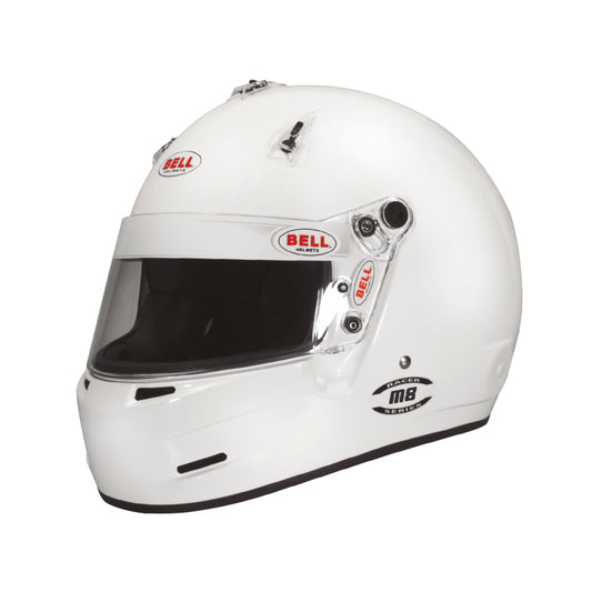 Bell M8 SA2020 V15 Brus Helmet - Size 58-59 (White) - Racecraft Industries