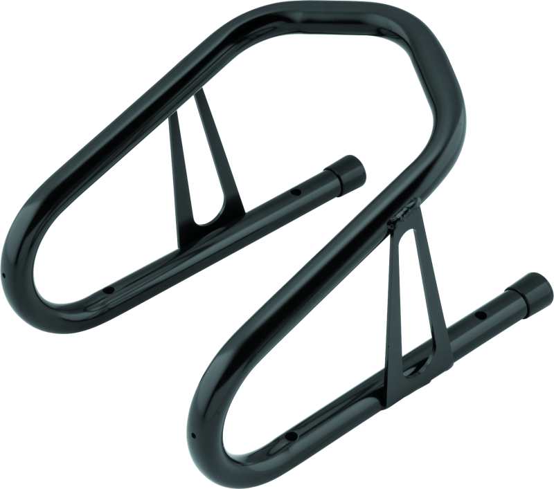 BikeMaster 6-1/2in Wheel Chock - Black - Racecraft Industries