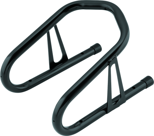 BikeMaster 6-1/2in Wheel Chock - Black - Racecraft Industries