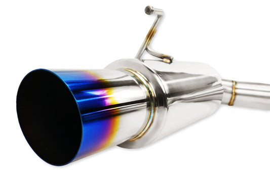 ISR Performance GT Single Exhaust With Burnt Tip - Nissan 370Z - Racecraft Industries