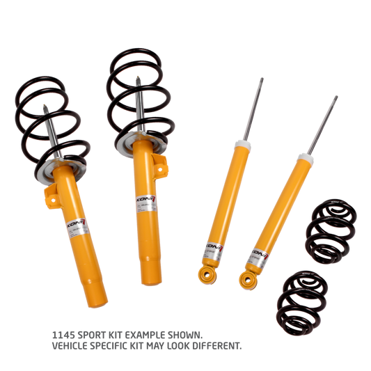 Koni 1145 Sport Kit 15+ Ford Mustang V8 Coupe/Convertible (excl GT350/GT350R/MagneRide Models) - Racecraft Industries