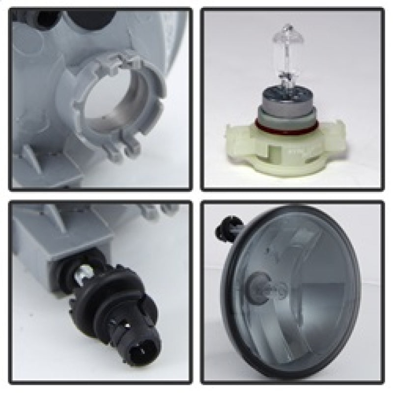 Spyder GMC Acaidia 07-12/Chevy Avalanche 07-13/Camaro 10-13Fog Lights wo/switch- Smoke FL-CTAH07-SM - Racecraft Industries