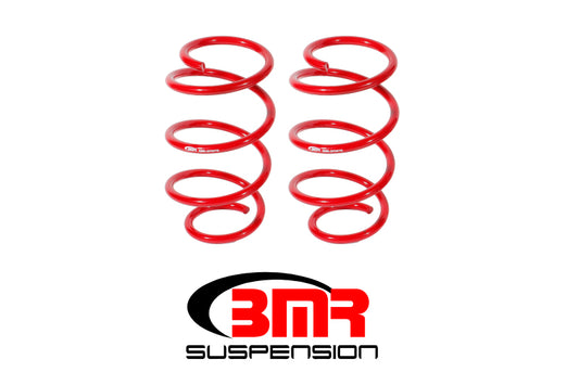 BMR 15-17 S550 Mustang Front Drag Version Lowering Springs - Red - Racecraft Industries