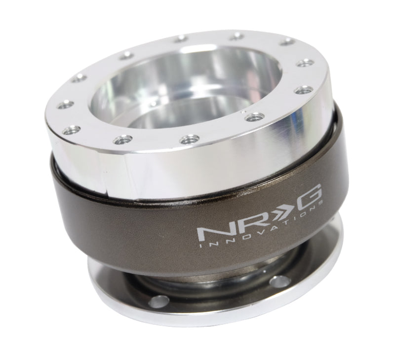 NRG Quick Release Gen 2.0 - Silver Body / Chrome Ring SFI Spec 42.1 - Racecraft Industries