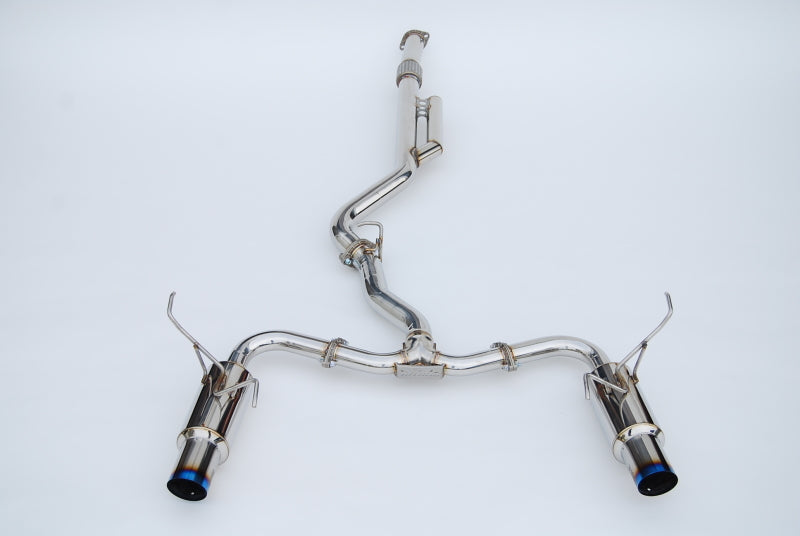 Invidia 2022+ Subaru WRX N1 Twin Outlet Single Layer Tip Cat-Back Exhaust - Racecraft Industries
