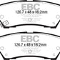 EBC 2015+ Ford Mustang 5.0L (w/Performance Package) Bluestuff Rear Brake Pads - Racecraft Industries