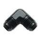 Vibrant -6AN 90deg Flare Union Fitting - Aluminum - Racecraft Industries
