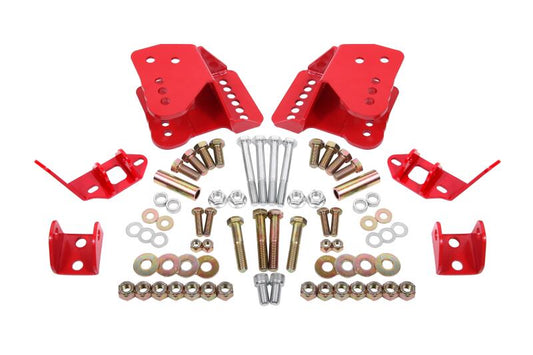 BMR 78-87 G-Body Rear Coilover Conversion Kit - Red - Racecraft Industries