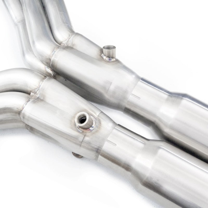 Stainless Works 2014-18 Corvette 6.2L Headers 2in Primaries w/ High-Flow Cats X-Pipe - Racecraft Industries