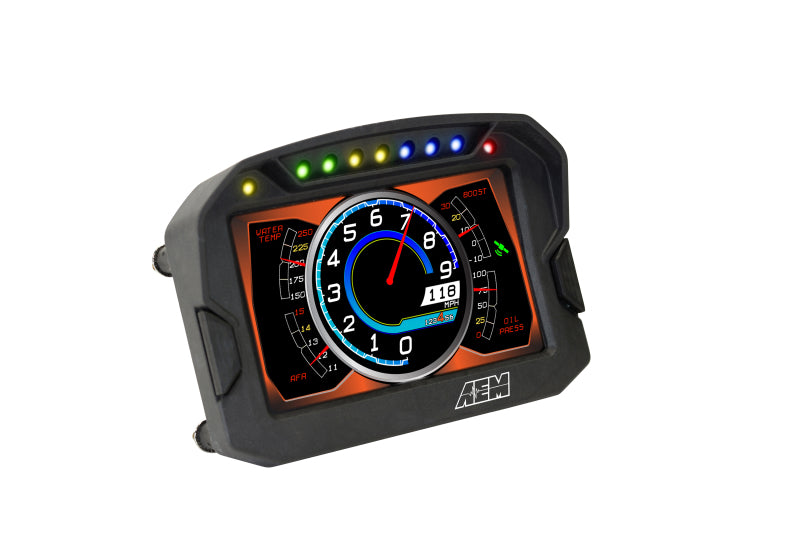 AEM CD-5LG Carbon Logging Digital Dash Display w/ Internal 10Hz GPS & Antenna - Racecraft Industries
