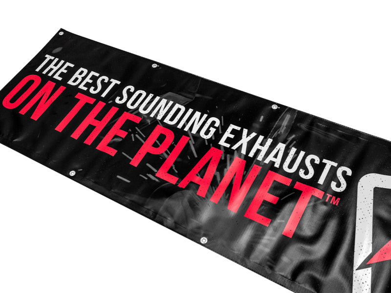 AWE Tuning Bay Banner - Racecraft Industries