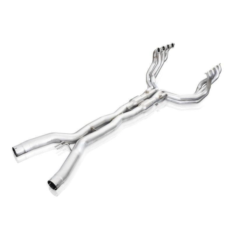 Stainless Works 2014-18 Corvette 6.2L Headers 2in Primaries w/ High-Flow Cats X-Pipe - Racecraft Industries