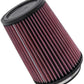 K&N Filter Universal Rubber Filter 4 inch Flange 5 3/8 inch Base 4 3/8 inch Top 7 inch Height - Racecraft Industries