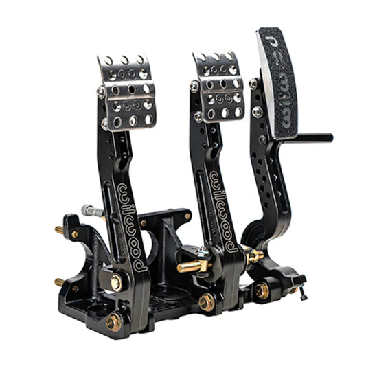 Wilwood Adjustable Balance Bar Brake, Clutch, Throttle - Floor Mount - 4.75-5.75:1 - Racecraft Industries