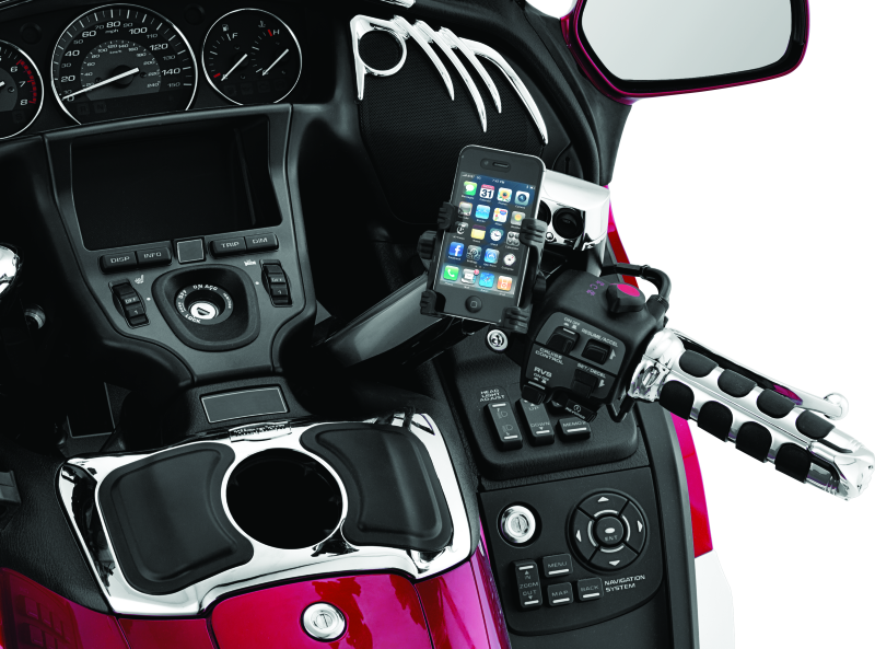 Kuryakyn Tech Connect Standard Cradle For Perch Mount Black - Racecraft Industries