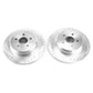 Power Stop Jeep Wrangler BBK Rear Drilled & Slotted Rotor - Pair - Racecraft Industries