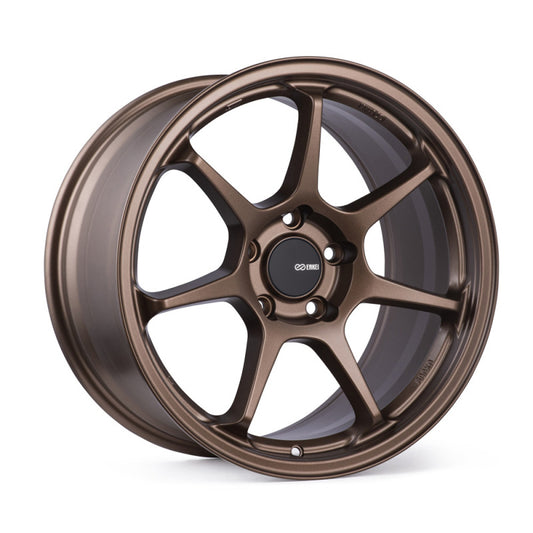 Enkei TS-7 18x9.5 5x120 45mm Offset 72.6mm Bore Matte Bronze Wheel - Racecraft Industries