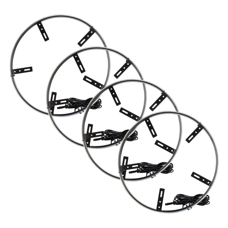 ORACLE Lighting LED Illuminated Wheel Rings 16.5in PLASMA ColorSHIFT w/BC2 Bluetooth Controller - Racecraft Industries