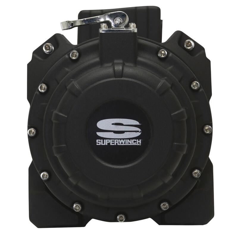 Superwinch 18000 LBS 12V DC 33/64in x 79 ft Synthetic Rope Tiger Shark 18000SR Winch - Racecraft Industries