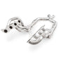 Stainless Power 2011-14 Mustang GT Headers 1-7/8in Primaries High-Flow Cats 3in X-Pipe - Racecraft Industries