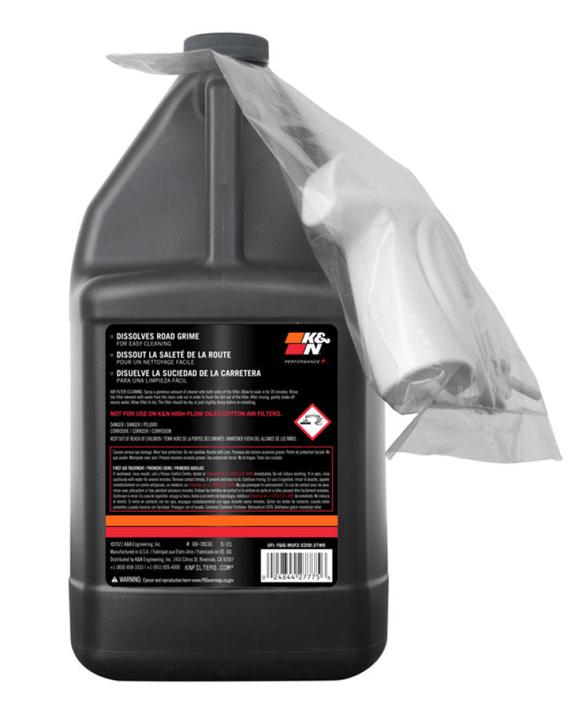 K&N 1 Gallon Heavy Duty DryFlow Cleaner - Racecraft Industries