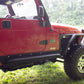 Fishbone Offroad 97-06 Jeep Wrangler TJ Steel Rock Slider - Black Textured Powdercoat - Racecraft Industries