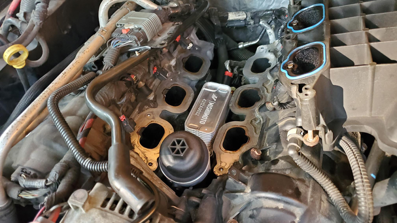 Mishimoto 12-18 Jeep Wrangler JK Aluminum Oil Filter Housing 3.6L - Racecraft Industries