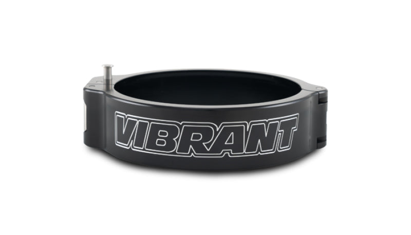 Vibrant 3.50in O.D. Aluminized HD 2.0 Clamp - Anodized Black (Clamp Only) - Racecraft Industries