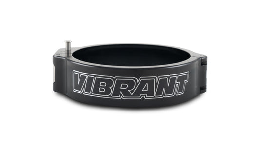 Vibrant 3.50in O.D. Aluminized HD 2.0 Clamp - Anodized Black (Clamp Only) - Racecraft Industries