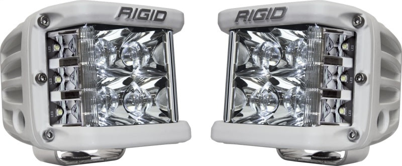 Rigid Industries D-SS - Spot - Set of 2 - White Housing - Racecraft Industries
