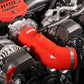 Perrin 22-23 Subaru BRZ/Toyota GR86 Silicone Inlet Hose (3in. ID / SS Wire) - Red - Racecraft Industries
