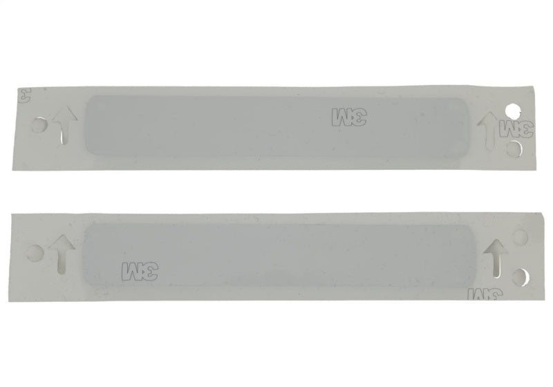 Ford Racing Black/Silver EcoBoost Emblem 3-1/2in x 9/16in - Set of 2 - Racecraft Industries